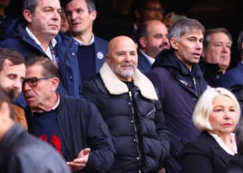 Jorge Sampaoli était présent au Roazhon Park ce dimanche lors de la défaite contre Toulouse (0-2). (G. Le Goff /L'Équipe)